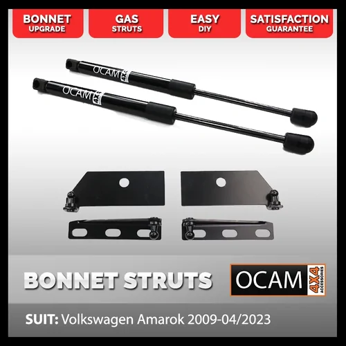 OCAM Bonnet Strut Kit for Volkswagen Amarok 2009-04/2023