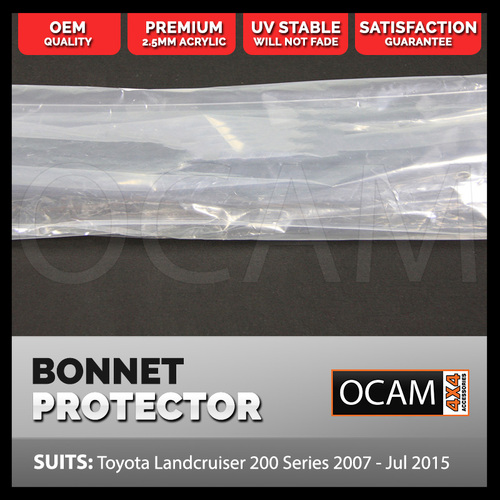 Bonnet Protector for Toyota Landcruiser 200 Series 2007-07/2015 Clear Guard