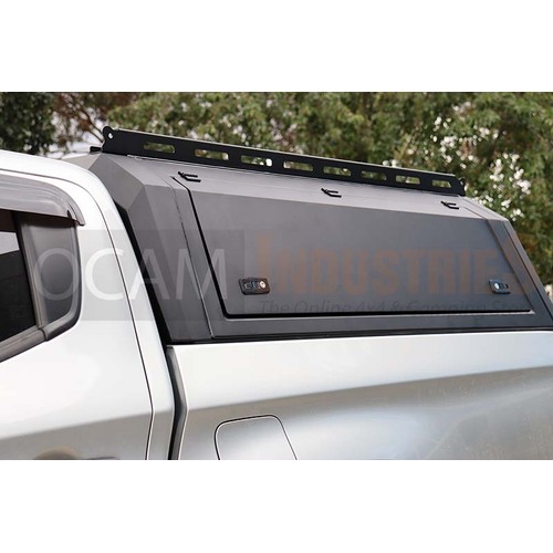 OCAM Aluminium Canopy For Volkswagon Amarok, 2009-04/2023 Dual Cab