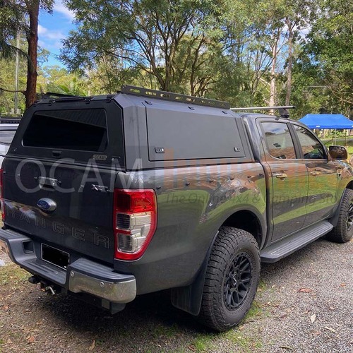 OCAM Aluminium Canopy For Mazda BT50, 2012-08/2020 Dual Cab