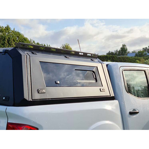 Pet Door for OCAM Aluminium Canopy For SsangYong Musso, 2018-Current, Short Bed, Driver Side