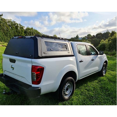 OCAM Aluminium Canopy For Nissan Navara NP300, 2021-Current Dual Cab