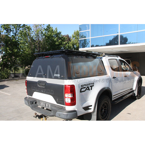OCAM Aluminium Canopy For Nissan Navara NP300, 2015-23 Dual Cab