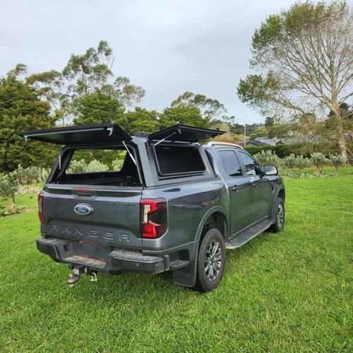 OCAM Aluminium Canopy For Ford Ranger Next-Gen 07/2022-Current, Dual Cab