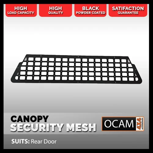 OCAM Gen 2 Aluminium Canopy Security Mesh For Rear Door