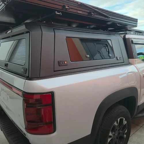 Pet Door for OCAM Gen 2 Aluminium Canopy For SsangYong Musso, 2018-Current, Short Bed, Driver Side
