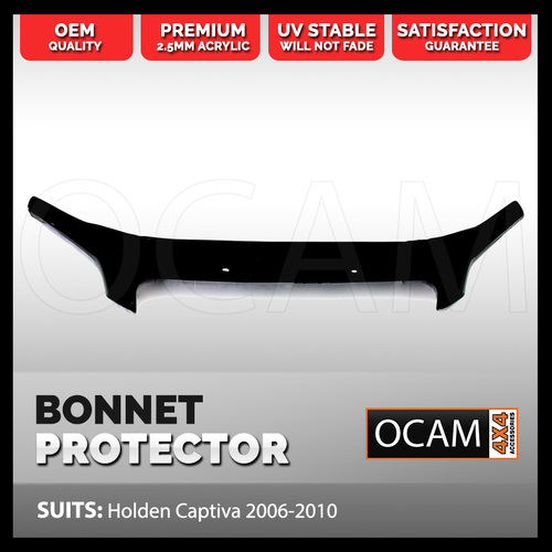 Bonnet Protector for Holden Captiva CG 2006-2010 Tinted Guard (Excl. MaXX)
