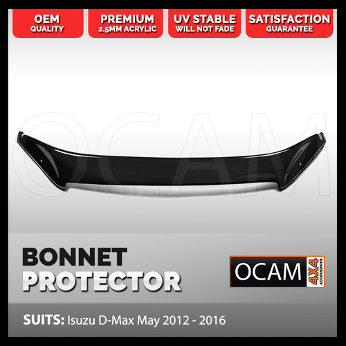 Bonnet Protector for Isuzu D-MAX May 06/2012-16 Tinted Guard DMAX