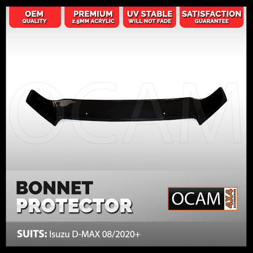 Bonnet Protector for Isuzu D-MAX 08/2020-04/2024 Tinted Guard DMAX