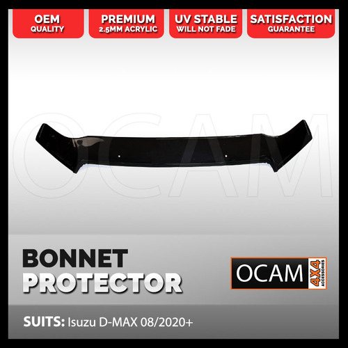 Bonnet Protector for Isuzu D-MAX 08/2020-Current Tinted Guard DMAX