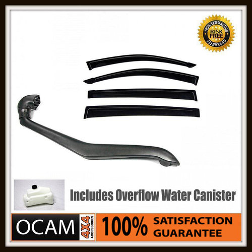 For Mitsubishi Triton ML MN 2006-04/2015 Weathershields Window Visors and Snorkel