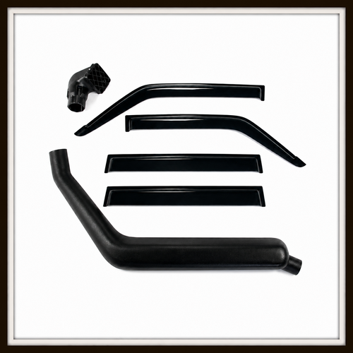 Combo for Mitsubishi Pajero NH-NK, Snorkel and Window Visors Weathershields