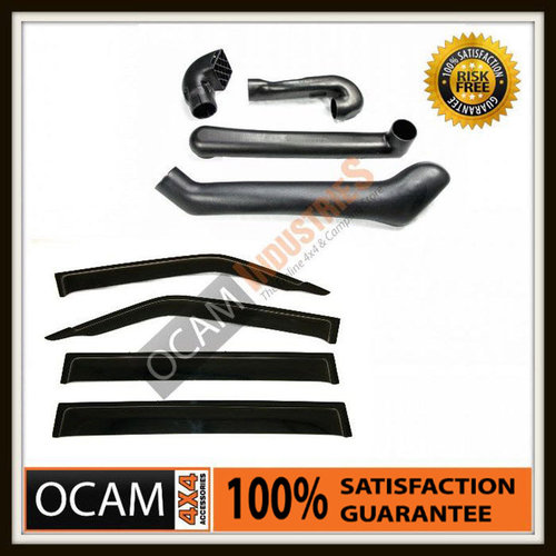 For Mitsubishi Pajero NM-NP 2000-2006 Window Visors Weathershields & Snorkel