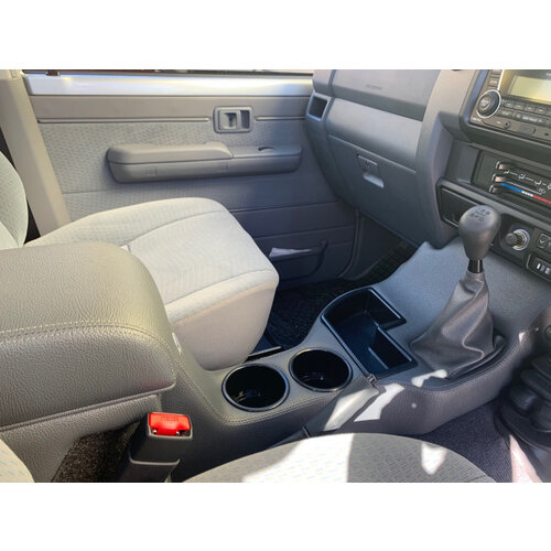 Department of the Interior Full Length Floor Console for Toyota Landcruiser 79 Series Dual Cab