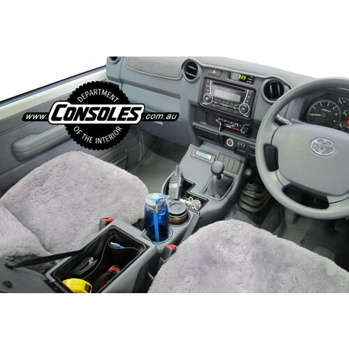 Department of the Interior Full Length Floor Console for 79 Series Single Cab, 2009-16 (Design #2)