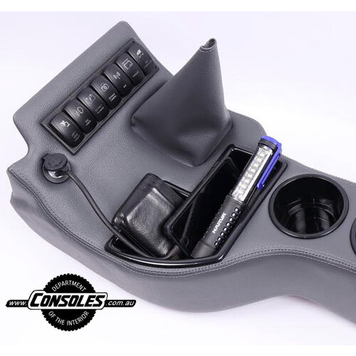 Department of the Interior Full Length Floor Console for 79 Series Single Cab, 2009-16 (Design #6)