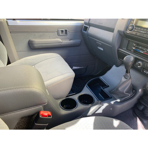 Department of the Interior Full Length Floor Console for 79 Series Single Cab, 2009-16 (Design #Blank)