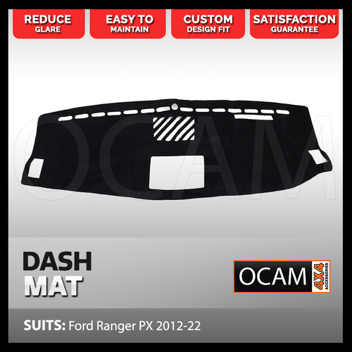 Dash Mat for Ford Ranger PX PXII PXIII 2012-22