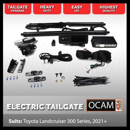 OCAM Electric Tailgate Struts / Lift for Toyota Landcruiser 300 Series 2021-On