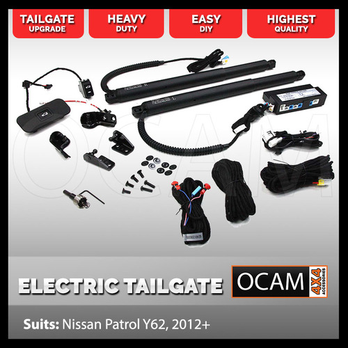 OCAM Electric Tailgate Strut Lift for Nissan Patrol Y62, 2012-Current