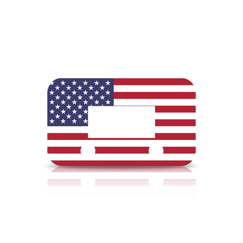 EVC Face Plate - USA Flag