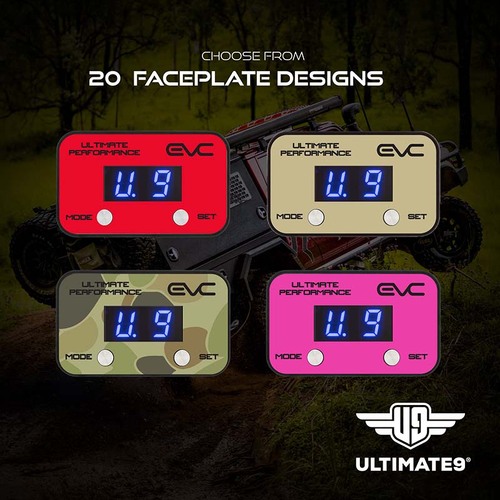 Face Plate for Ultimate9 EVC Throttle Controller