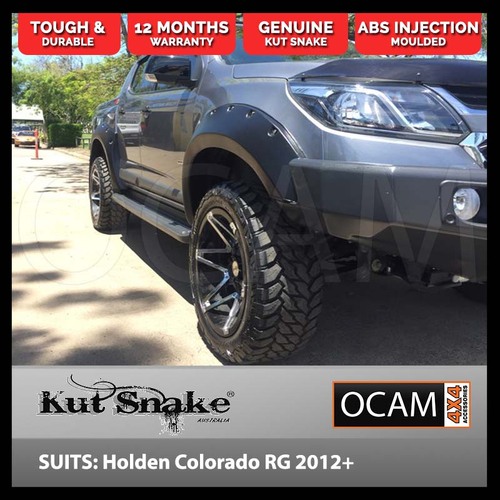 Kut Snake Flares for Holden Colorado RG 2012 - 06/2016 ABS (Code #31-1/31-1)