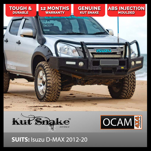 Kut Snake Flares for Isuzu D-MAX 06/2012-07/2020 Front Wheels ABS DMAX (Code #15)