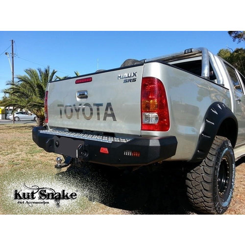 Kut Snake Flares Front & Rear Set for Toyota Hilux N70 09/2011-15 SR / SR5 Monster ABS (Codes #35 & #2)
