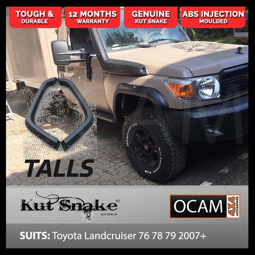 Kut Snake Flares (Tall) Front Set for Toyota Landcruiser 79 Series ABS Kit 2 Pcs Front 2007-2023 (Code #59)