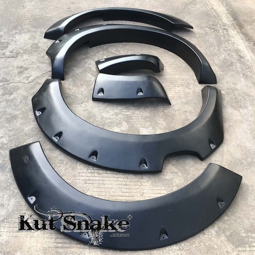 Kut Snake Flares Front Set for Ford Ranger NextGen XL, XLS, XLT, Sport, FRONTS Only, PX4 07/2022-Current 75mm ABS (Code #65-1)