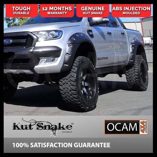 Kut Snake Flares Front & Rear Set for Ford Ranger PX 2011-2018 Monster (Code #3/3)