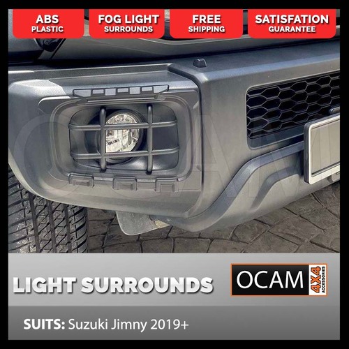 Fog Light Lamp Surrounds for Suzuki Jimny JB74 2019-Current