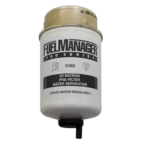 Fuel Manager FM 100 Series Replacement Element 31865 – 30 MICRON, FM31865