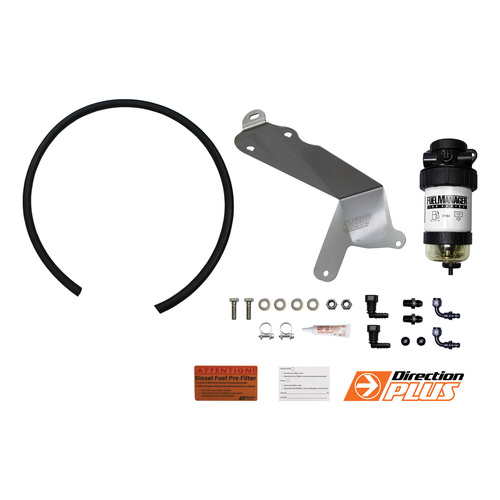 Fuel Manager Pre-Filter Kit For Mazda BT-50 / Ford Ranger PX, 2011-21, 2.2L & 3.2L, Everest