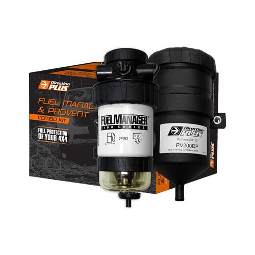 Fuel Manager Pre-Filter Kit and Ultimate Catch Can Kit for Toyota Hilux N70 2011-2015 FMPV613DPC
