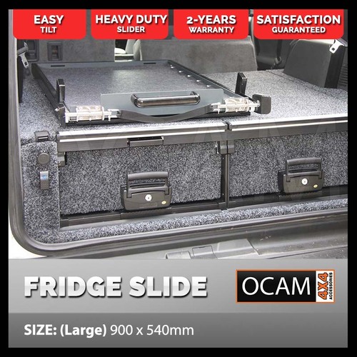 OCAM Portable Camping Fridge or Freezer Tilt Slider Tray 900mm x 540mm