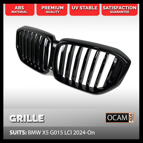 Car Front Grille for BMW X5 G015 LCI 2024-Current ABS Material