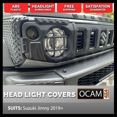 Head Light Surrounds for Suzuki Jimny JB74 2019-Current, Lamp Covers