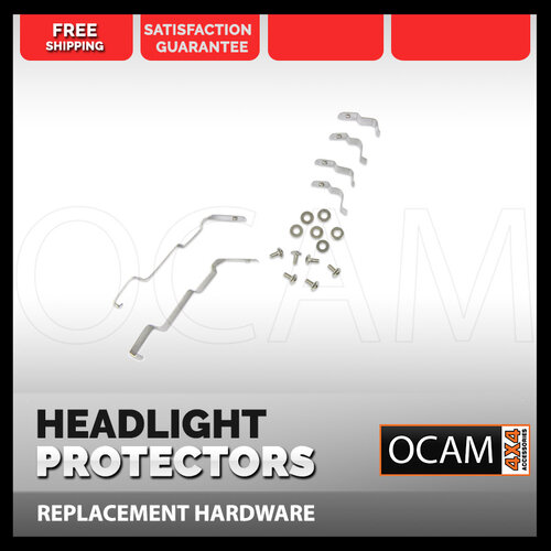 OCAM Replacement Headlight Protect Clips for Nissan Navara NP300 2015-20, D23