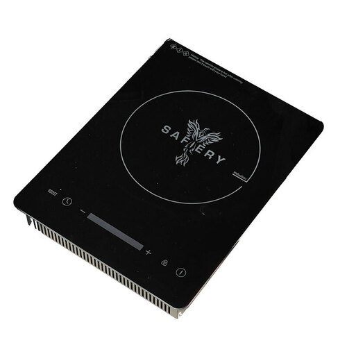 Safiery Induction Cooktop Single Built-in Portable 2000W Sensor Slide