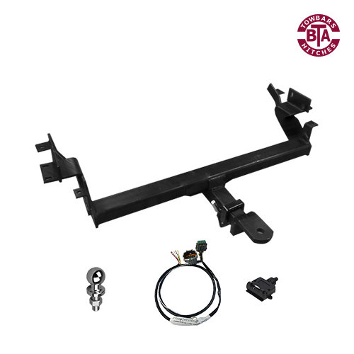 BTA Towbar For Ford Ranger PX / Mazda BT-50 2011+ 4WD & 2WD High Rider with and without Bumper, Complete With: Ball & OE Equivalent Harness