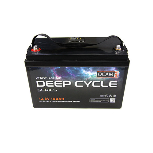 100Ah LiFePo4 Lithium Deep Cycle Battery 12.8V, With BMS - 3 Years Warranty