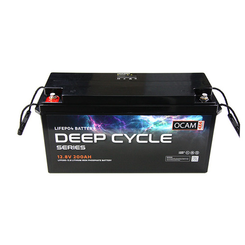 200Ah LiFePo4 Lithium Deep Cycle Battery 12.8V, With BMS - 3 Years Warranty