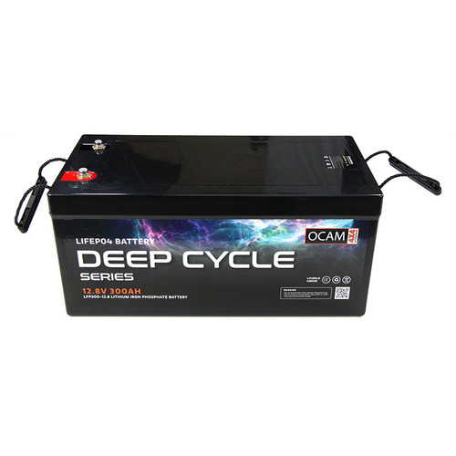 300Ah LiFePo4 Lithium Deep Cycle Battery 12.8V, With BMS - 3 Years Warranty