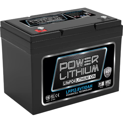 POWER LITHIUM 12.8V 110AH Deep Cycle Battery, LFP12.8V110AH