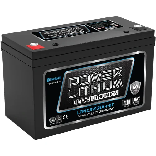 Power Lithium 12.8V 135Ah LiFePO4 Deep Cycle Battery – LFP12.8V135AH