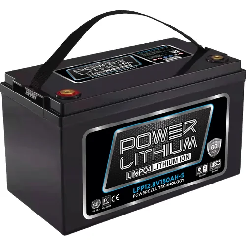 Power Lithium 12.8V 150Ah LiFePO4 Deep Cycle Battery – LFP12.8V150AH-S