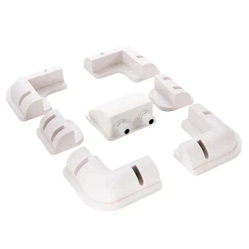 Solar Panel Corner Mounting Brackets Roof Mount 7PCS White