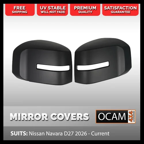 Mirror Covers for Nissan Navara D27 2026 - Current